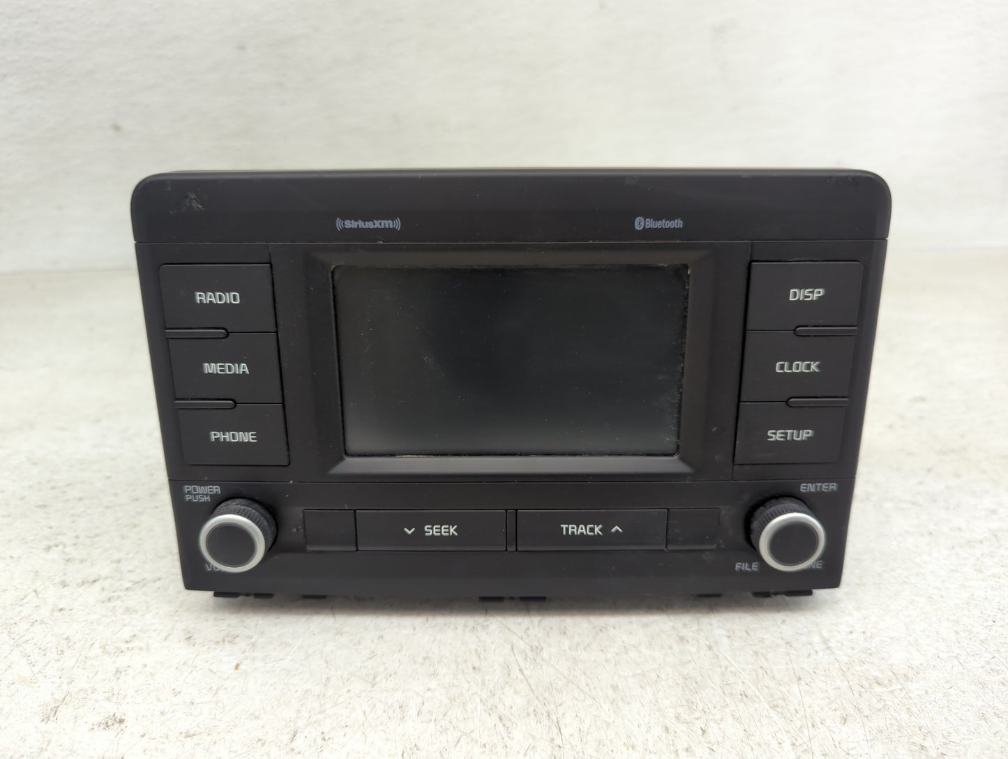 2018-2019 Kia Rio Radio AM FM Cd Player Receiver Replacement P/N:96180-H9850WK Fits Fits 2018 2019 OEM Used Auto Parts - Oem
