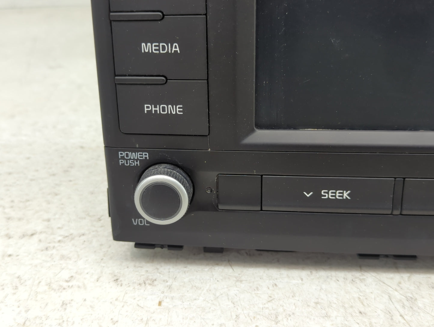 2018-2019 Kia Rio Radio AM FM Cd Player Receiver Replacement P/N:96180-H9850WK Fits Fits 2018 2019 OEM Used Auto Parts - Oem
