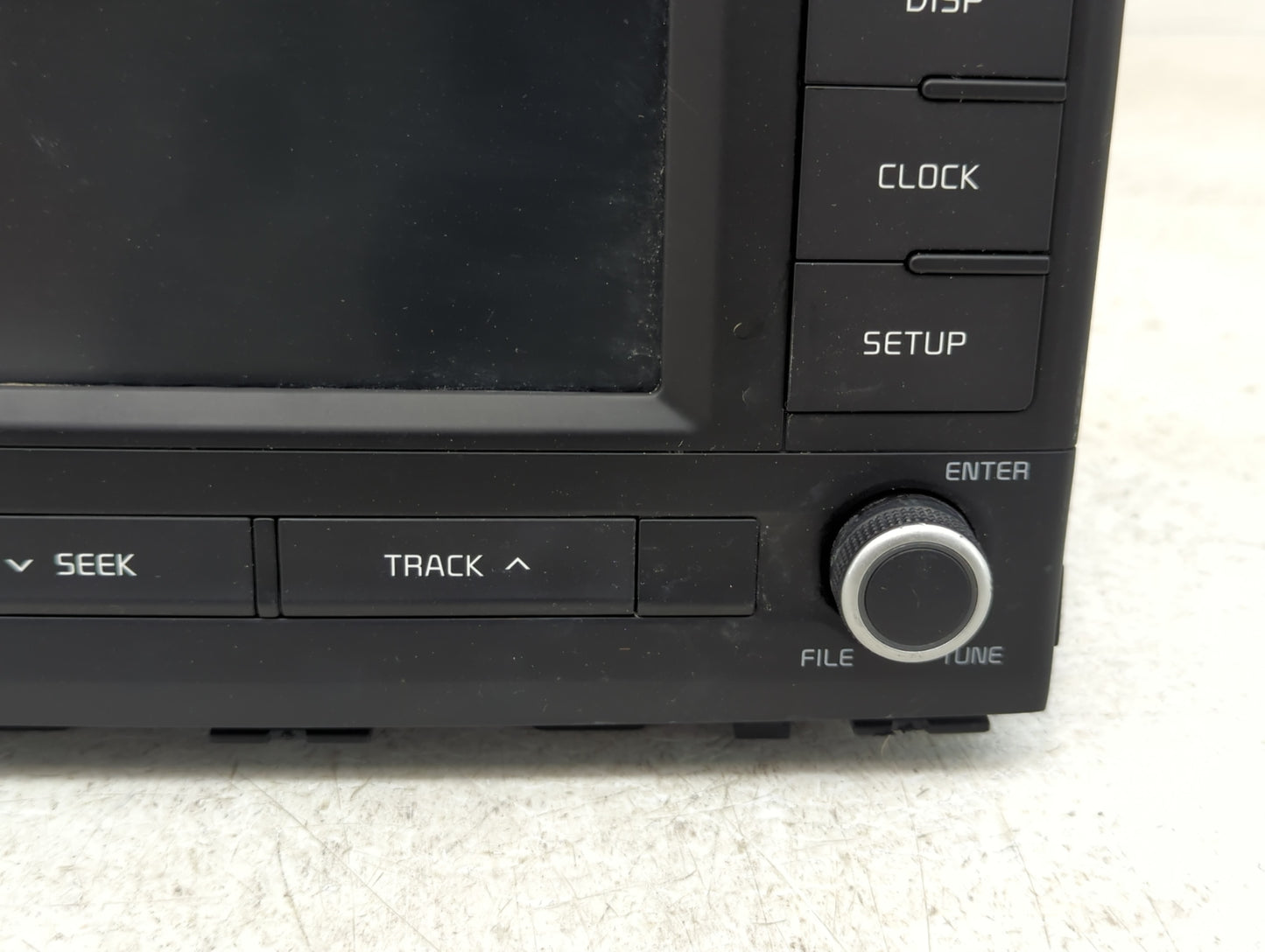 2018-2019 Kia Rio Radio AM FM Cd Player Receiver Replacement P/N:96180-H9850WK Fits Fits 2018 2019 OEM Used Auto Parts - Oem