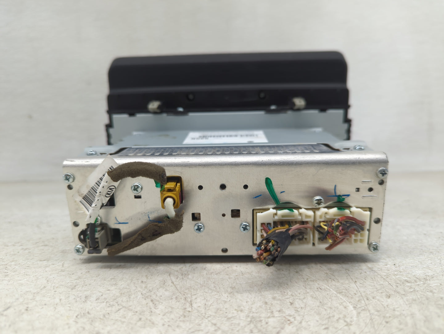 2018-2019 Kia Rio Radio AM FM Cd Player Receiver Replacement P/N:96180-H9850WK Fits Fits 2018 2019 OEM Used Auto Parts - Oem