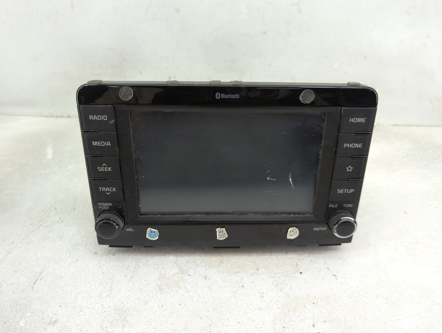 2019-2020 Kia Rio Radio AM FM Cd Player Receiver Replacement P/N:96160-H9700FHV ADB10H9AN, TQ8-ADB10H9AN Fits Fits 2019 2020