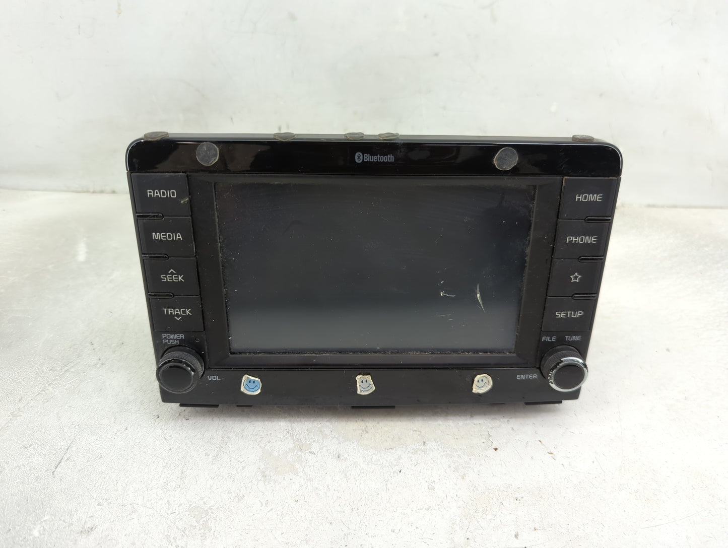 2019-2020 Kia Rio Radio AM FM Cd Player Receiver Replacement P/N:96160-H9700FHV ADB10H9AN, TQ8-ADB10H9AN Fits Fits 2019 2020