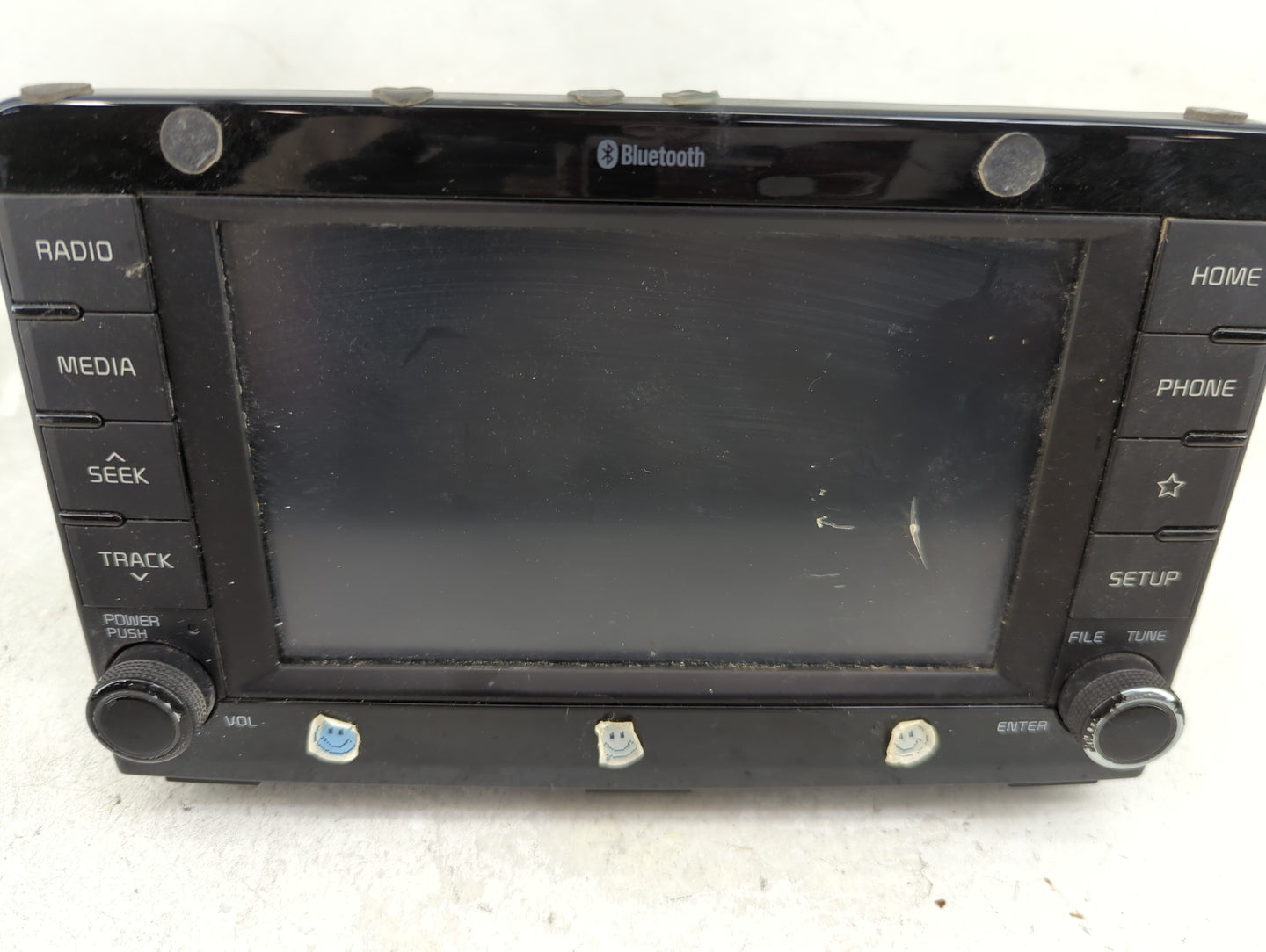 2019-2020 Kia Rio Radio AM FM Cd Player Receiver Replacement P/N:96160-H9700FHV ADB10H9AN, TQ8-ADB10H9AN Fits Fits 2019 2020