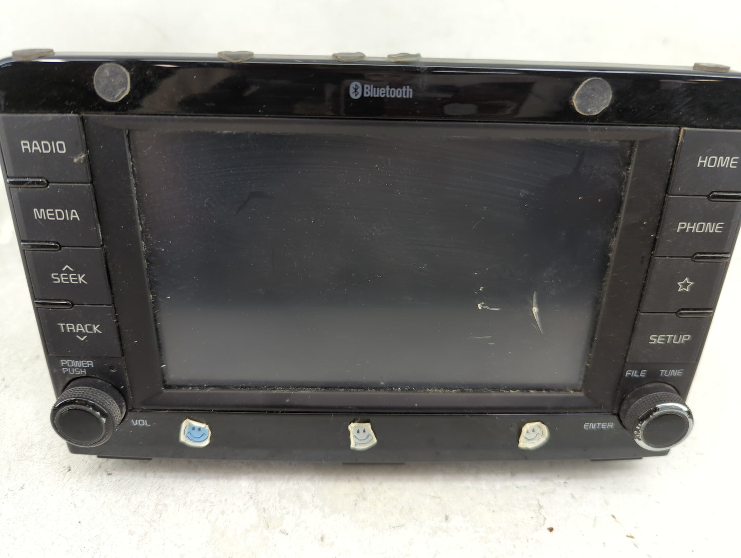 2019-2020 Kia Rio Radio AM FM Cd Player Receiver Replacement P/N:96160-H9700FHV ADB10H9AN, TQ8-ADB10H9AN Fits Fits 2019 2020