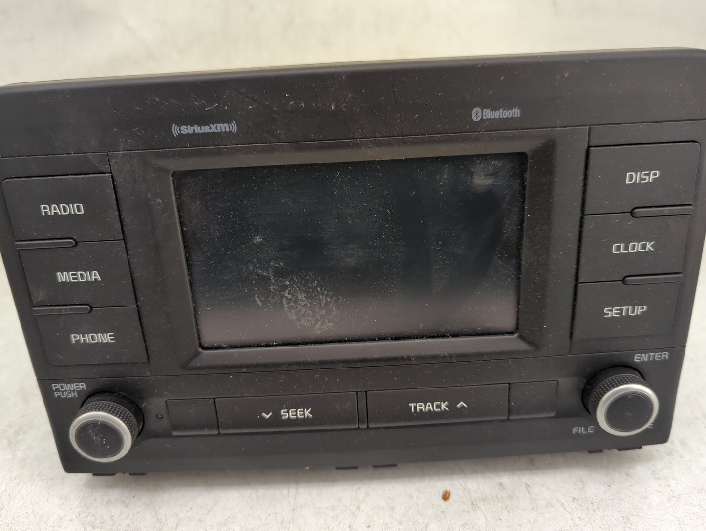 2018-2019 Kia Rio Radio AM FM Cd Player Receiver Replacement P/N:96180-H9850WK ACBA4H9AN, TQ8-ACBA4H9AN Fits Fits 2018 2019 