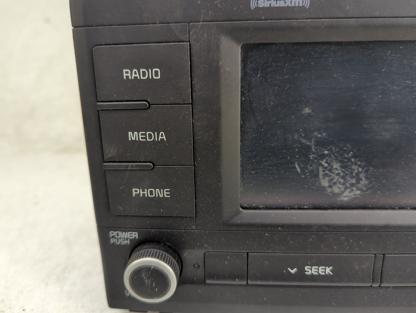 2018-2019 Kia Rio Radio AM FM Cd Player Receiver Replacement P/N:96180-H9850WK ACBA4H9AN, TQ8-ACBA4H9AN Fits Fits 2018 2019 