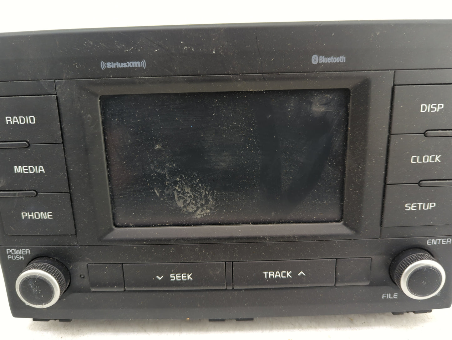 2018-2019 Kia Rio Radio AM FM Cd Player Receiver Replacement P/N:96180-H9850WK ACBA4H9AN, TQ8-ACBA4H9AN Fits Fits 2018 2019 