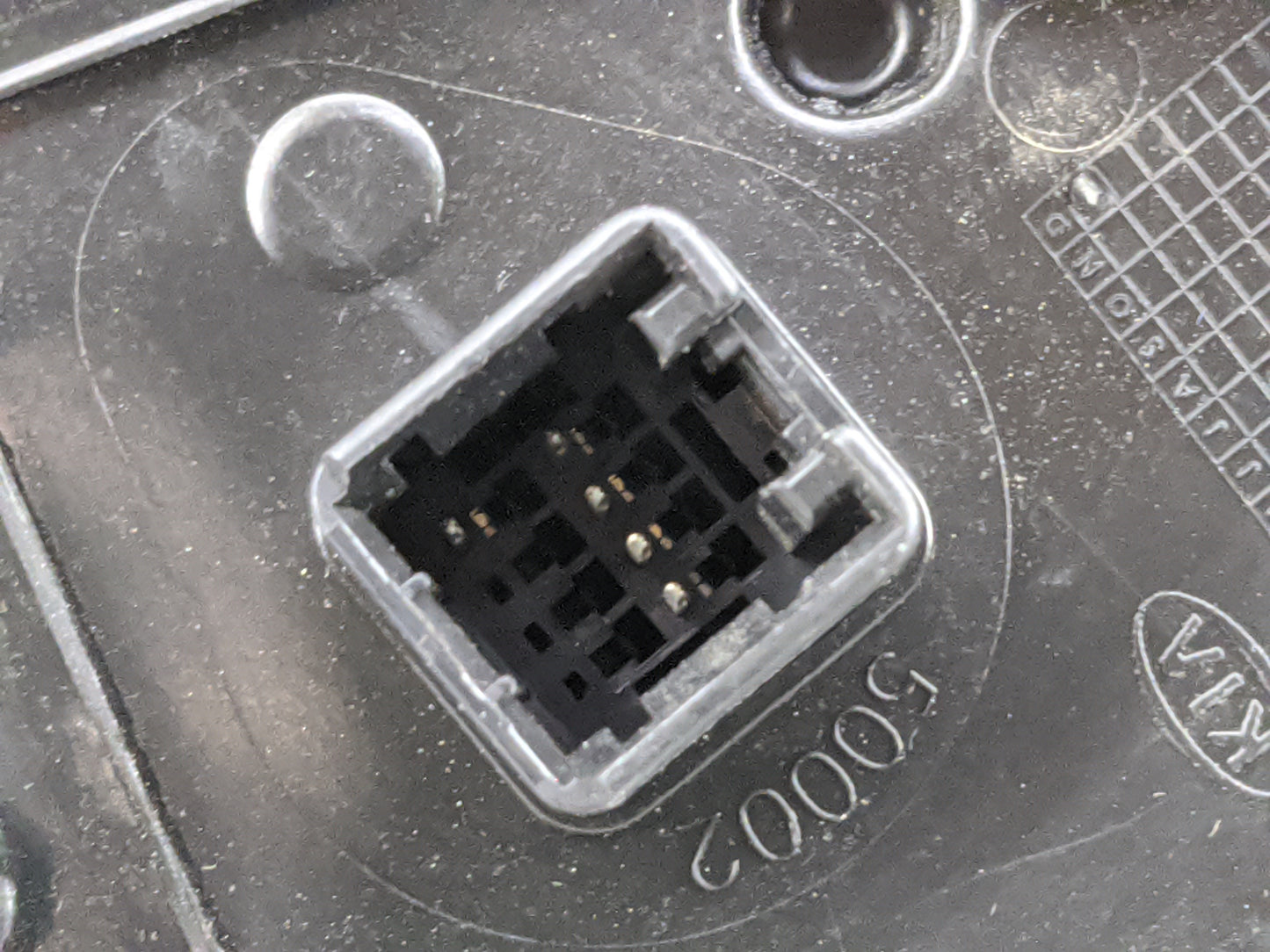 2018-2020 Kia Rio Passenger Side View Mirror - Right Door Mirror OEM Used - Oemusedautoparts1.com