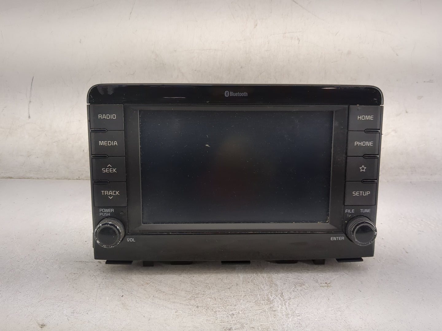 2019-2020 Kia Rio Radio AM FM Cd Player Receiver Replacement P/N:96160H9700FHV ADB10H9AN Fits Fits 2019 2020 OEM Used Auto P