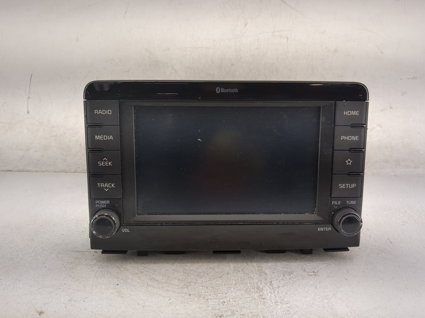 2019-2020 Kia Rio Radio AM FM Cd Player Receiver Replacement P/N:96160H9700FHV ADB10H9AN Fits Fits 2019 2020 OEM Used Auto P