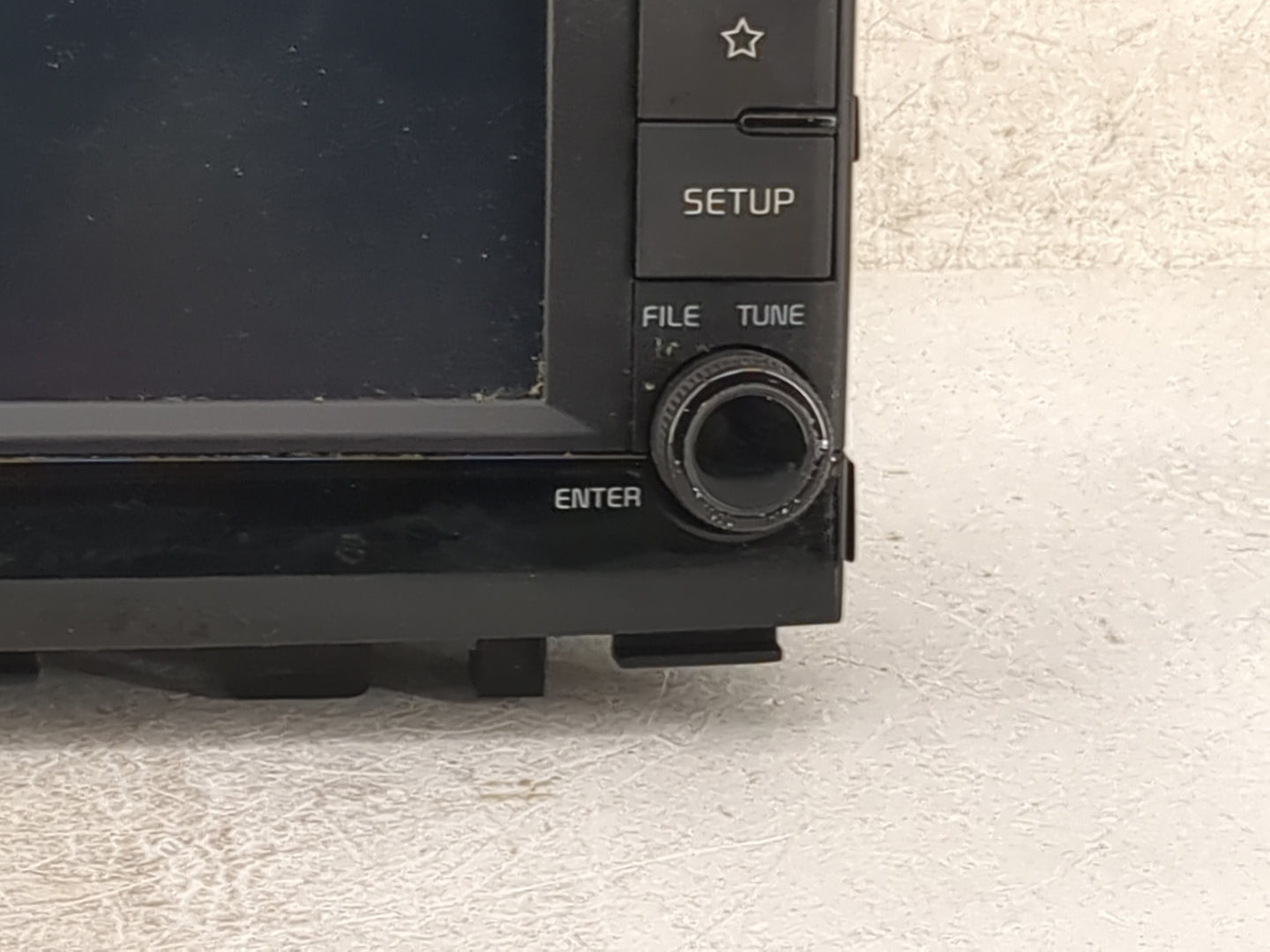 2019-2020 Kia Rio Radio AM FM Cd Player Receiver Replacement P/N:96160H9700FHV ADB10H9AN Fits Fits 2019 2020 OEM Used Auto P