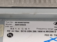 2019-2020 Kia Rio Radio AM FM Cd Player Receiver Replacement P/N:96160H9700FHV ADB10H9AN Fits Fits 2019 2020 OEM Used Auto P