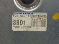 2019 Kia Rio PCM Engine Control Computer ECU ECM PCU OEM P/N:391D1-2BSB0 39199-2BAC0 Fits OEM Used Auto Parts - Oemusedautop