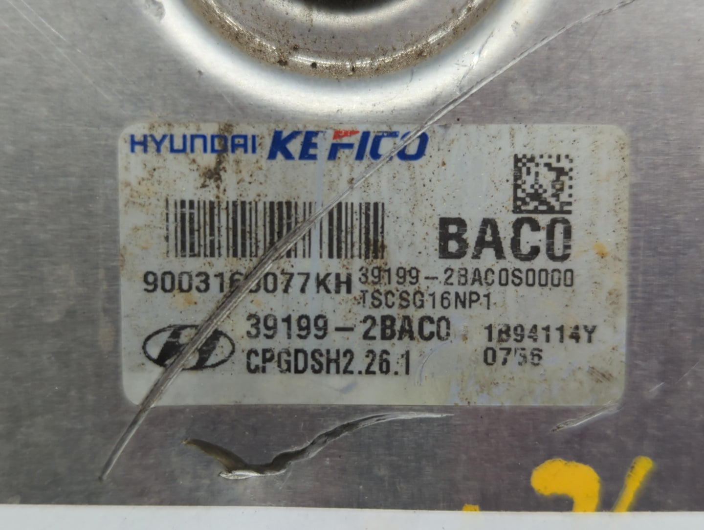 2019 Kia Rio PCM Engine Control Computer ECU ECM PCU OEM P/N:391D1-2BSB0 39199-2BAC0 Fits OEM Used Auto Parts - Oemusedautop