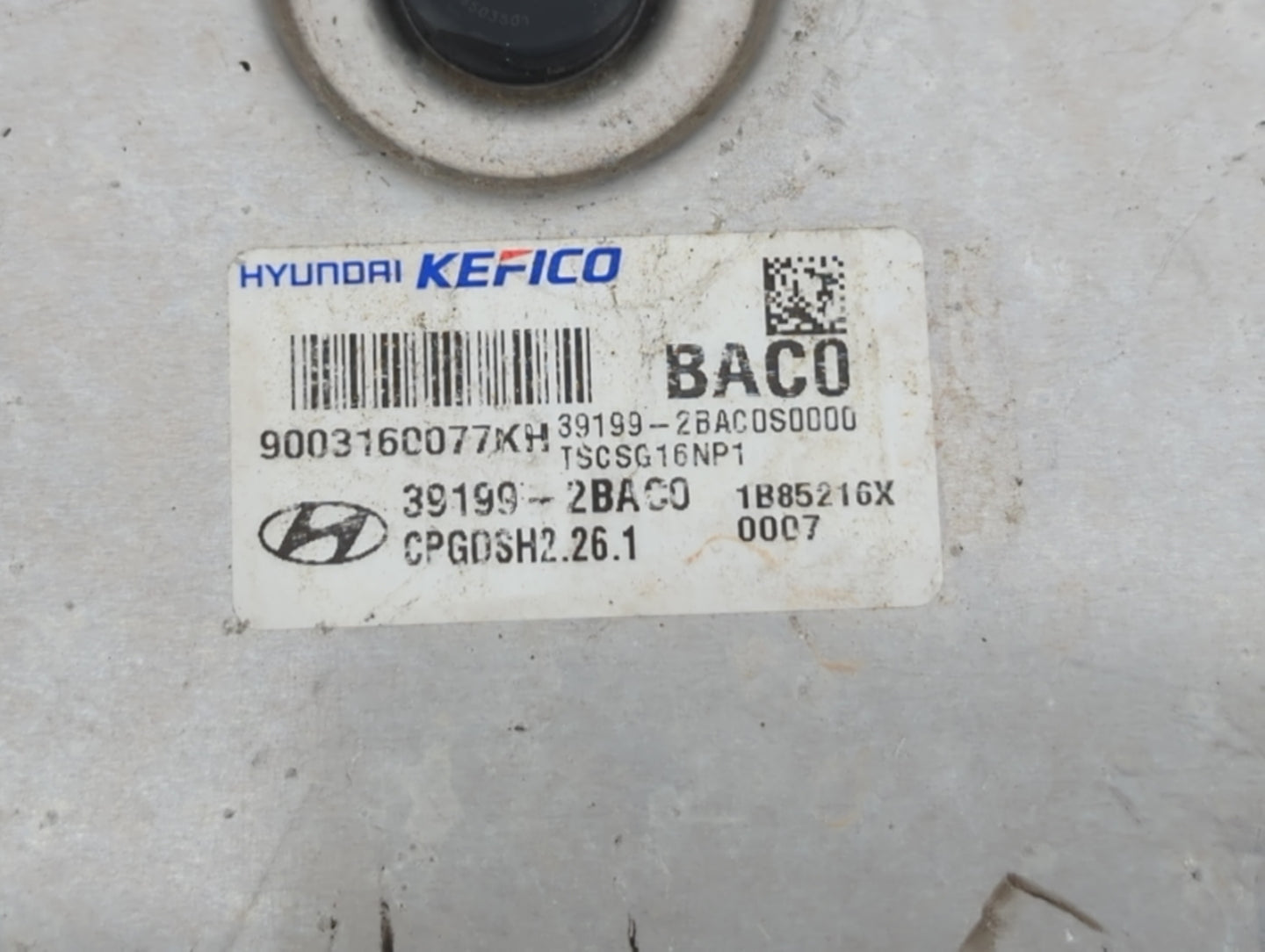 2019 Kia Rio PCM Engine Control Computer ECU ECM PCU OEM P/N:391D1-2BSB0 39199-2BAC0 Fits OEM Used Auto Parts - Oemusedautop