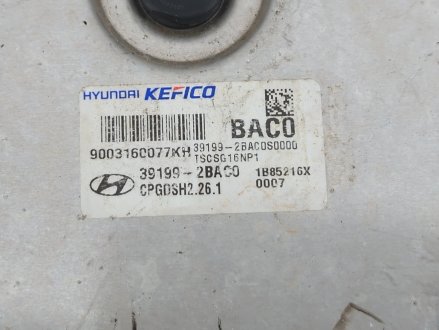 2019 Kia Rio PCM Engine Control Computer ECU ECM PCU OEM P/N:391D1-2BSB0 39199-2BAC0 Fits OEM Used Auto Parts - Oemusedautop