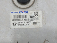 2019 Kia Rio PCM Engine Control Computer ECU ECM PCU OEM P/N:391D1-2BSB0 39199-2BAC0 Fits OEM Used Auto Parts - Oemusedautop