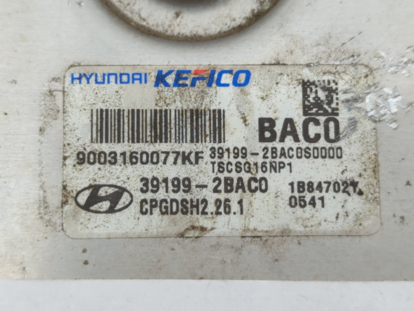 2019 Kia Rio PCM Engine Control Computer ECU ECM PCU OEM P/N:391D1-2BSB0 39199-2BAC0 Fits OEM Used Auto Parts - Oemusedautop