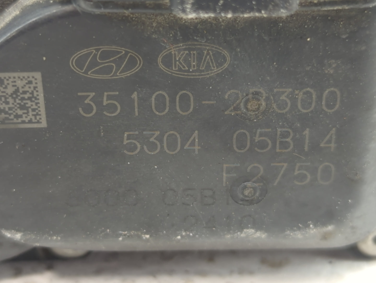 2012-2019 Kia Rio Throttle Body P/N:35100-2B370 Fits Fits 2012 2013 2014 2015 2016 2017 2018 2019 OEM Used Auto Parts - Oemu