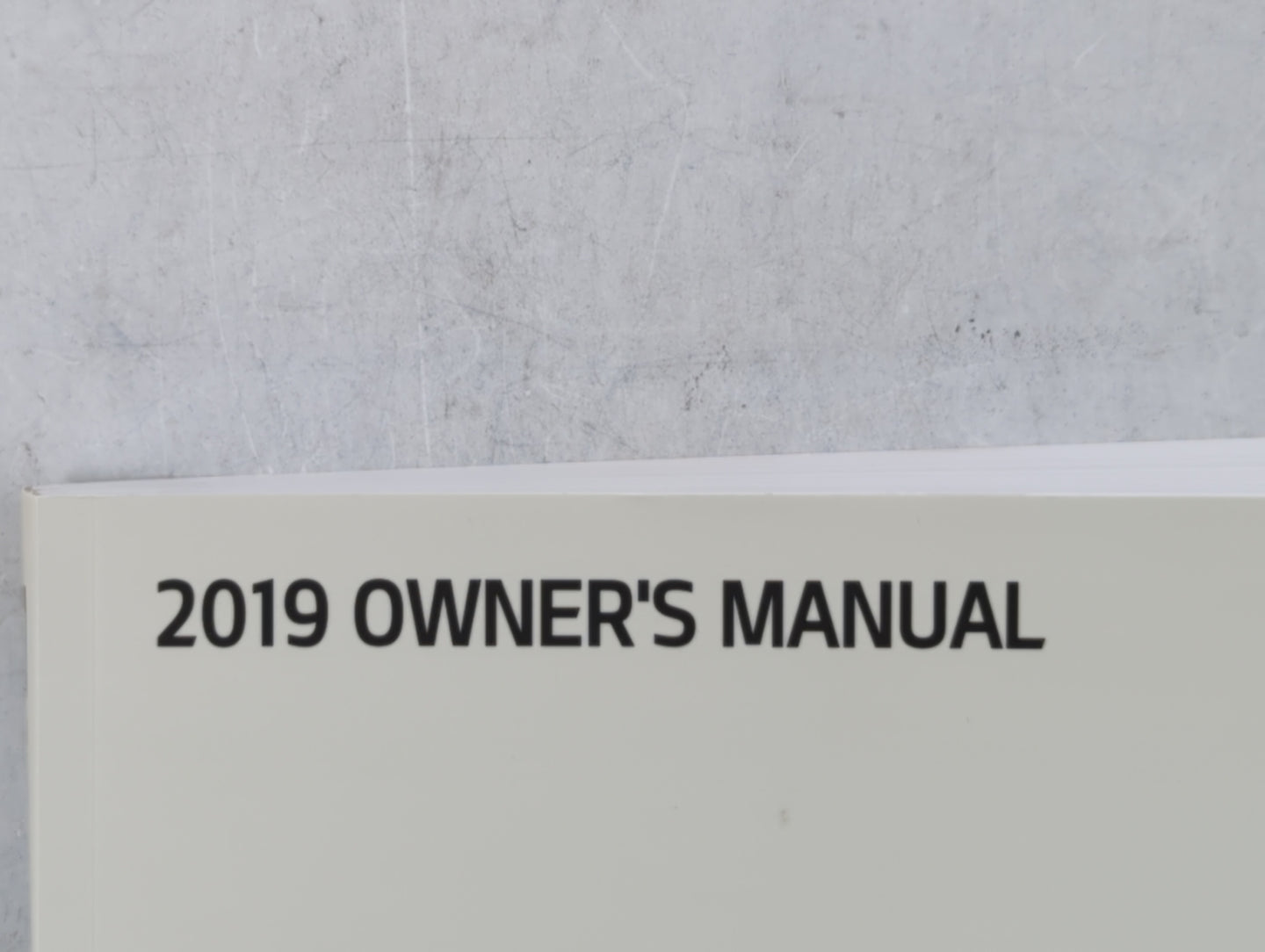 2019 Kia Rio Owners Manual Book Guide P/N:H9S5-EE80A OEM Used Auto Parts - Oemusedautoparts1.com