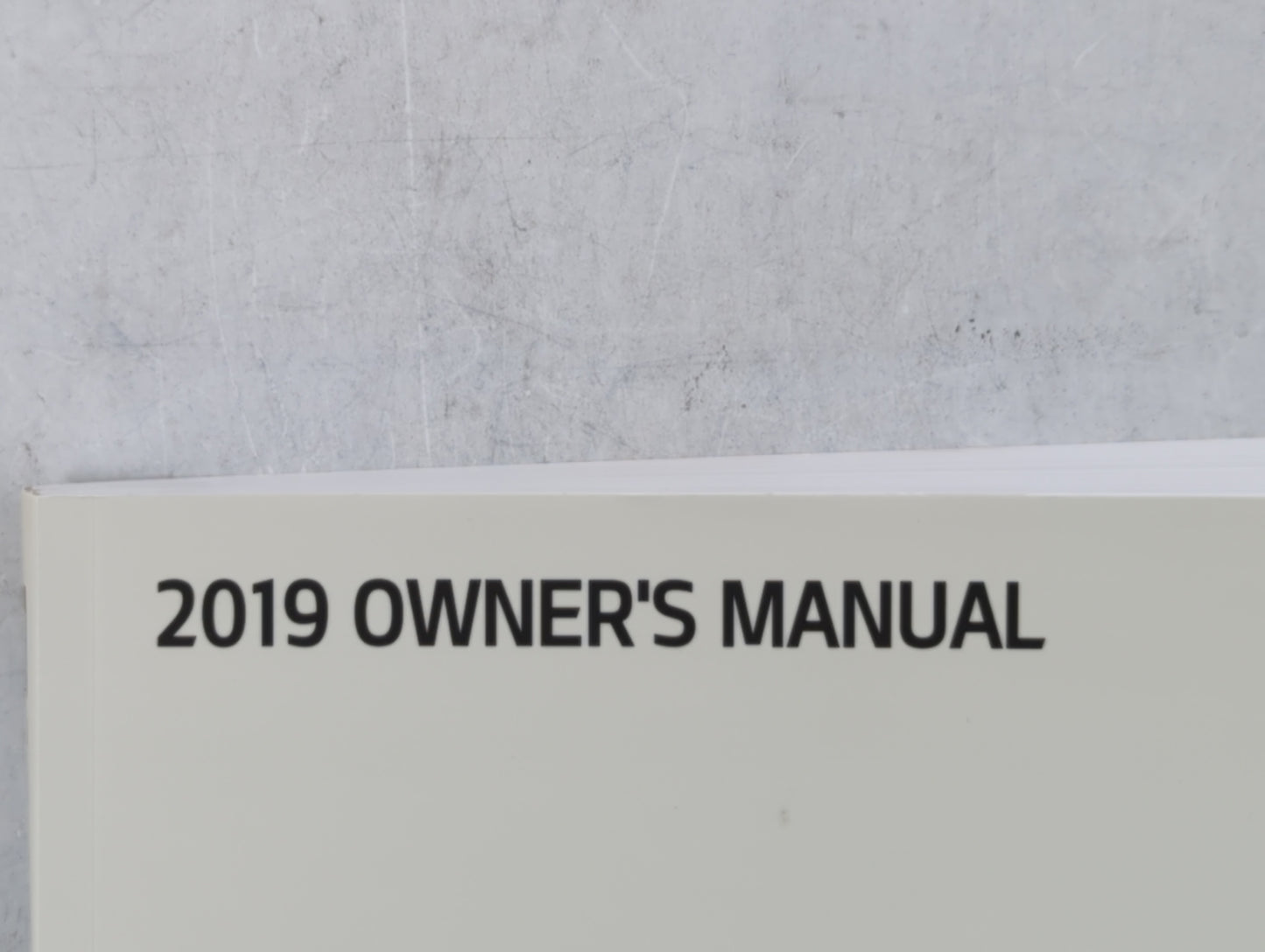 2019 Kia Rio Owners Manual Book Guide P/N:H9S5-EE80A OEM Used Auto Parts - Oemusedautoparts1.com