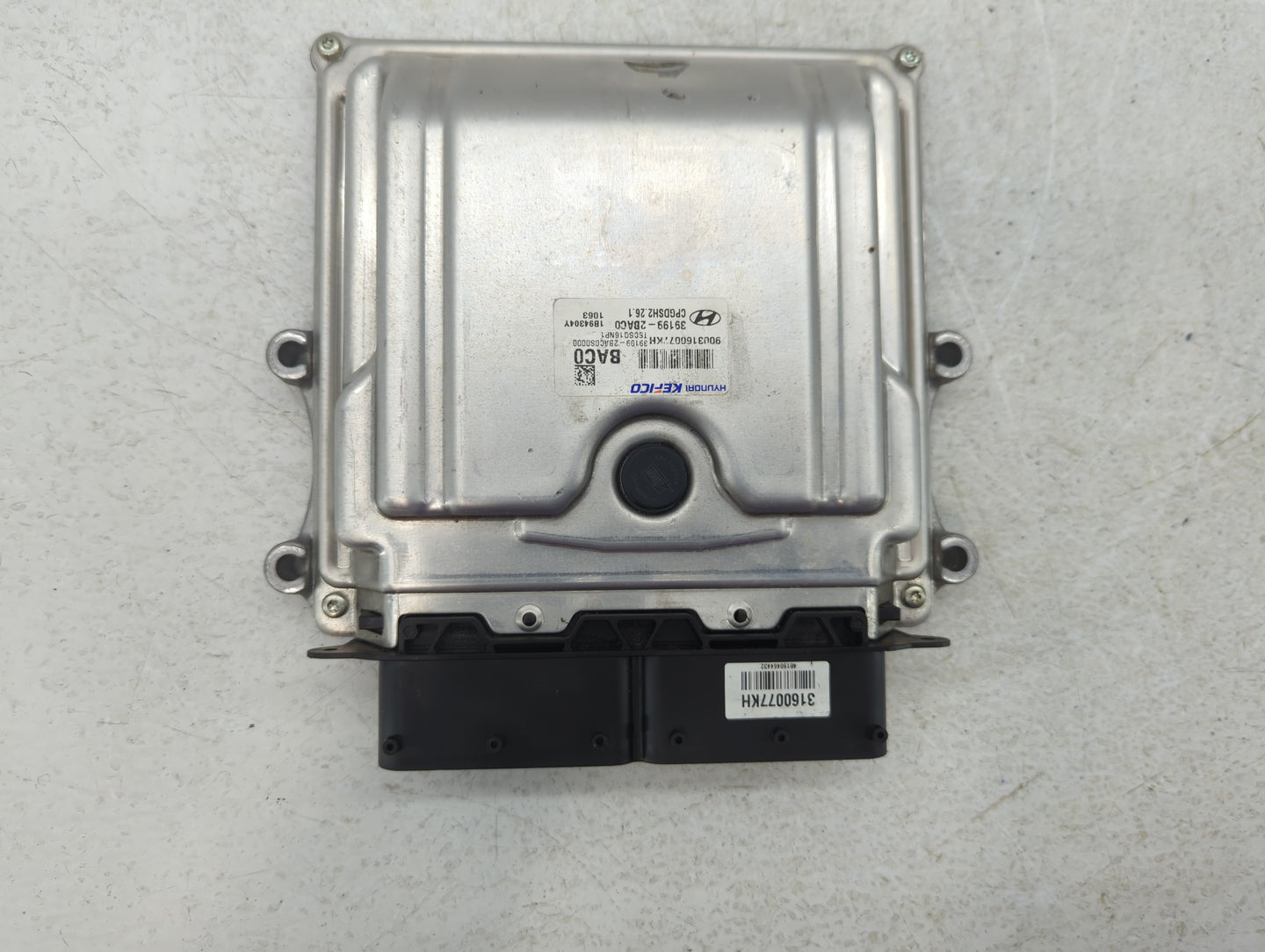 2018-2019 Kia Rio PCM Engine Control Computer ECU ECM PCU OEM P/N:39199-2BAC0 Fits Fits 2018 2019 OEM Used Auto Parts - Oemu