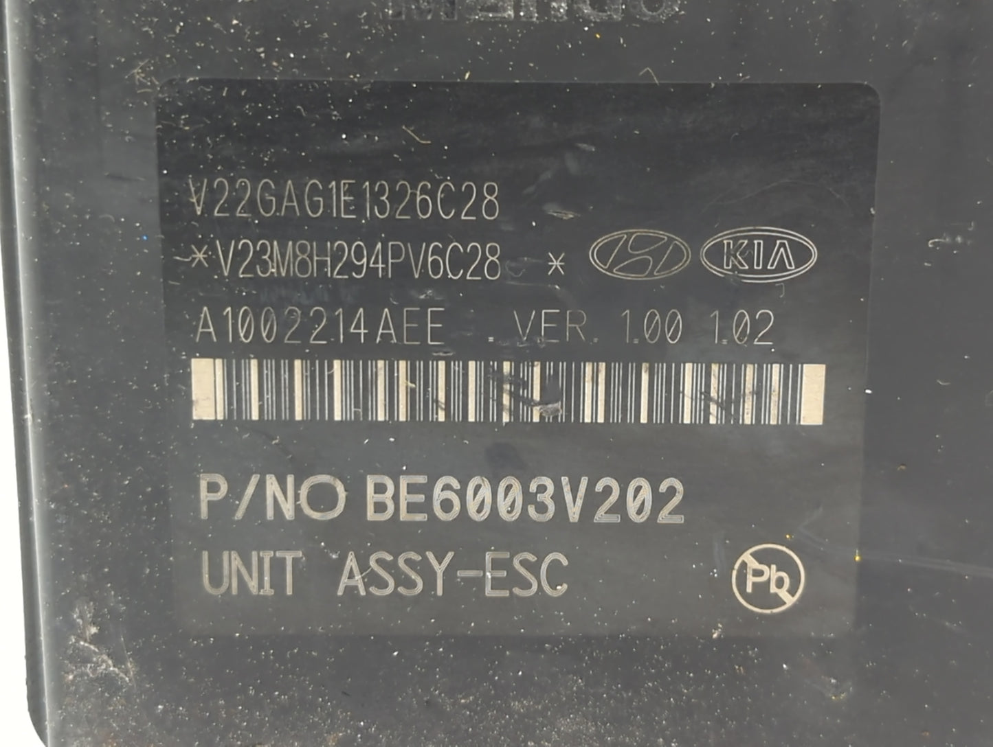 2018-2019 Kia Rio ABS Pump Control Module Replacement P/N:BE6003V202 Fits Fits 2018 2019 OEM Used Auto Parts - Oemusedautopa