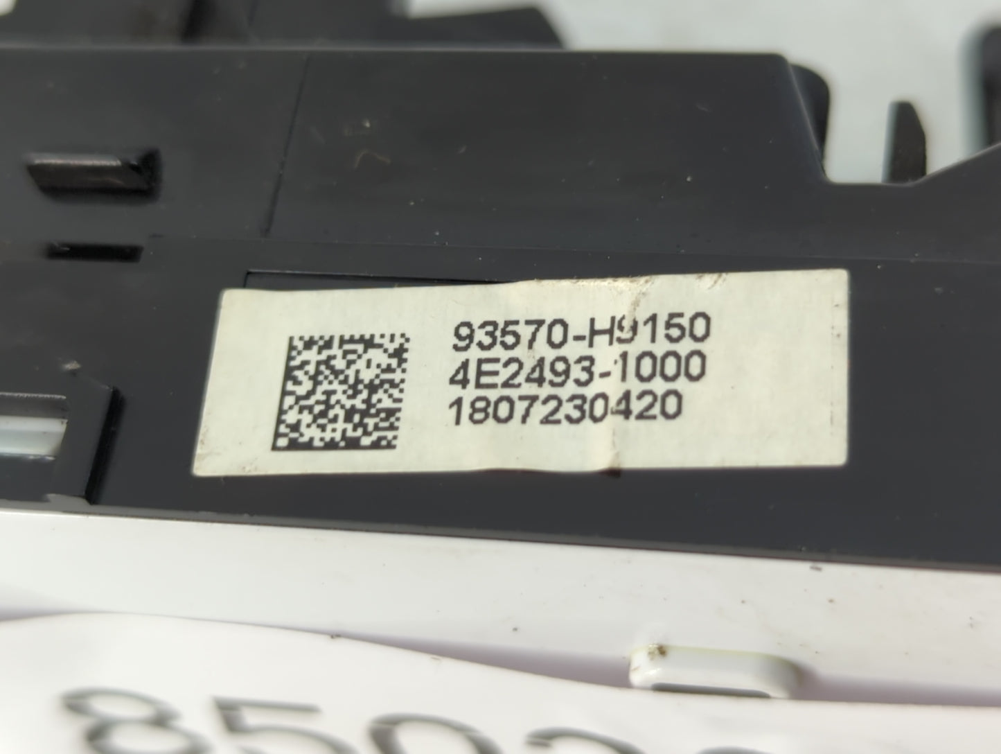 2018-2020 Kia Rio Master Power Window Switch Replacement Driver Side Left P/N:93670-H9150 Fits Fits 2018 2019 2020 OEM Used 