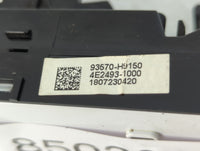 2018-2020 Kia Rio Master Power Window Switch Replacement Driver Side Left P/N:93670-H9150 Fits Fits 2018 2019 2020 OEM Used 