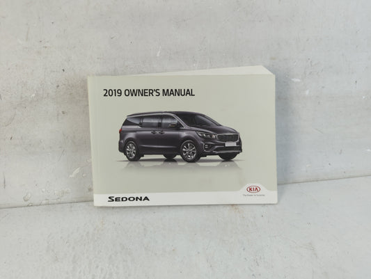 2019 Kia Sedona Owners Manual Book Guide P/N:KA9O-EU89C OEM Used Auto Parts - Oemusedautoparts1.com