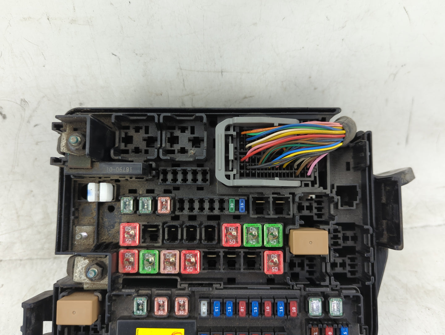 2019-2020 Kia Sedona Fusebox Fuse Box Panel Relay Module P/N:91268-A9650 Fits Fits 2019 2020 OEM Used Auto Parts - Oemusedau