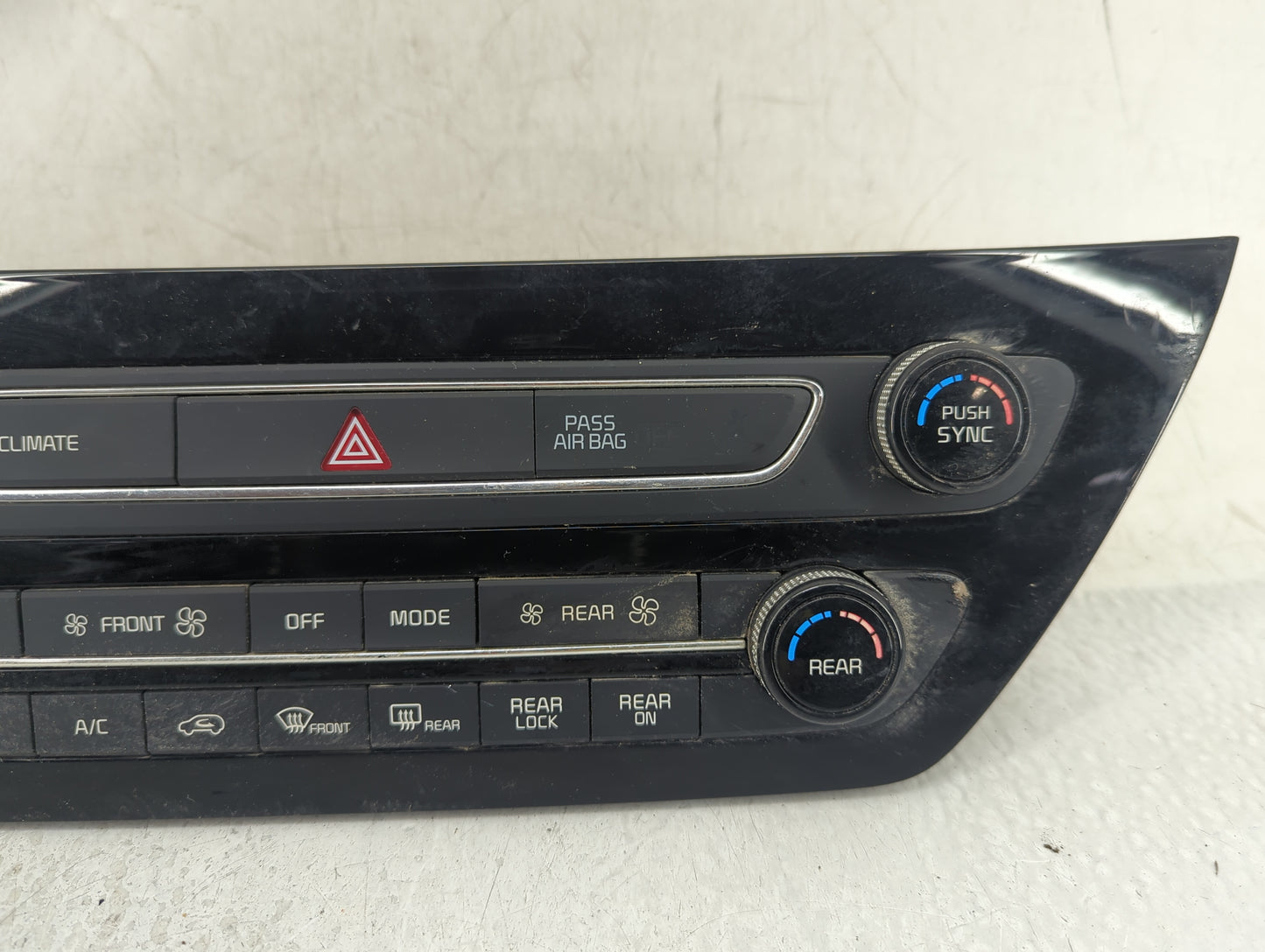 2016-2020 Kia Sedona Climate Control Module Temperature AC/Heater Replacement P/N:97250-A9XXX Fits Fits 2016 2017 2018 2019 