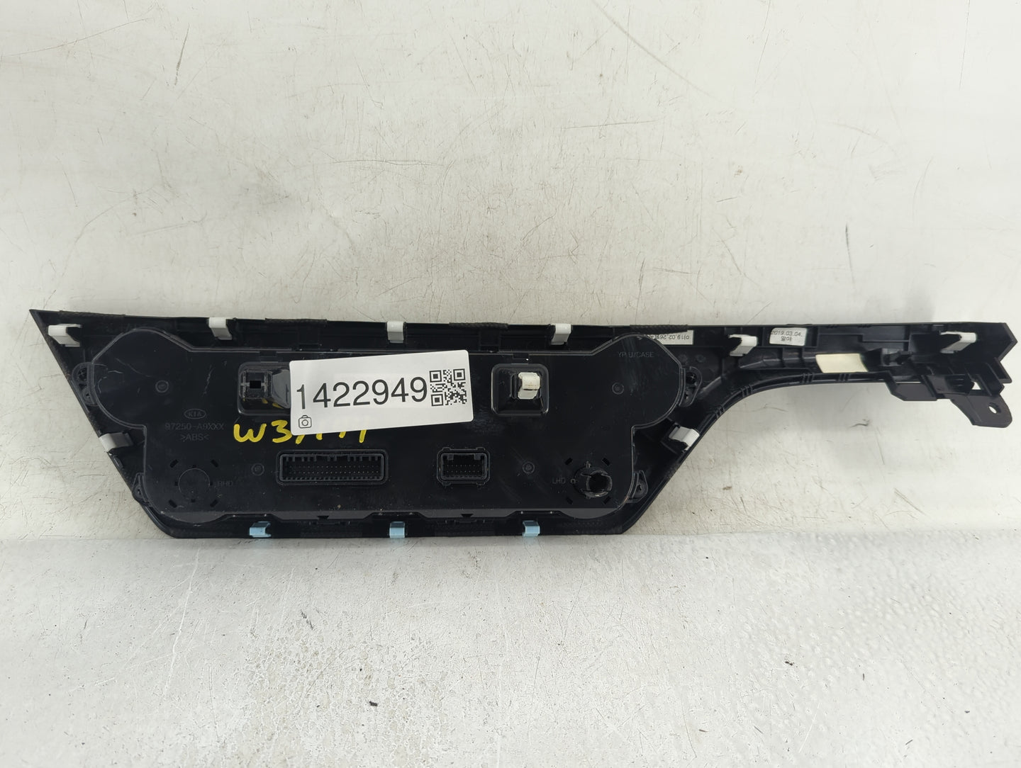 2016-2020 Kia Sedona Climate Control Module Temperature AC/Heater Replacement P/N:97250-A9XXX Fits Fits 2016 2017 2018 2019 