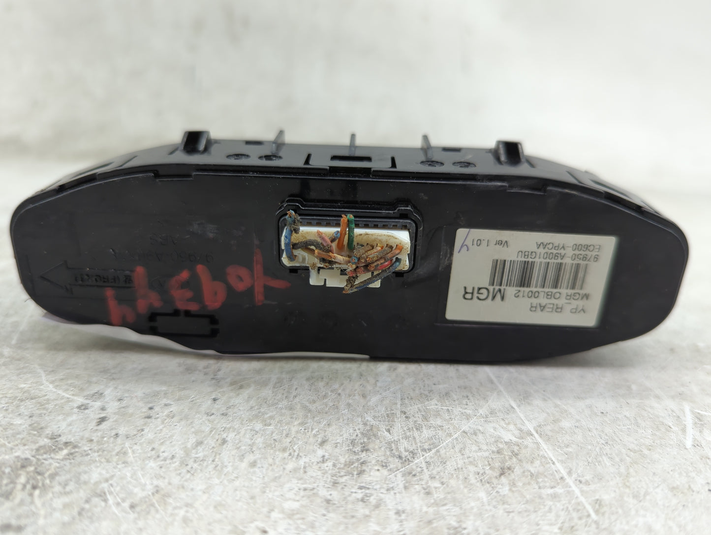 2015-2020 Kia Sedona Climate Control Module Temperature AC/Heater Replacement P/N:97950-A9001GBU EC600-YPCAA Fits OEM Used A