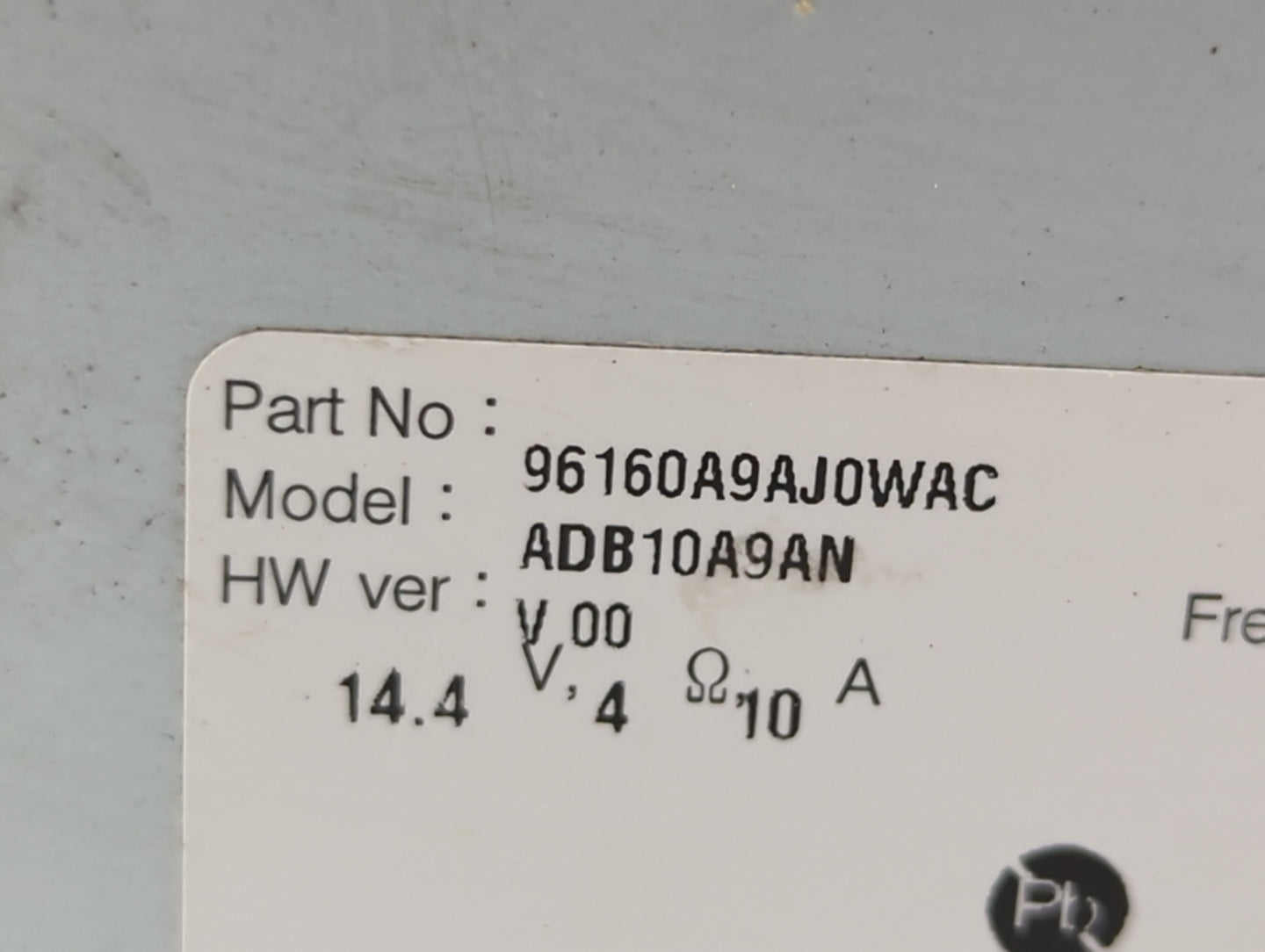 2017-2020 Kia Sedona Radio AM FM Cd Player Receiver Replacement P/N:96160A9AJ0WAC ADB10A9AN Fits Fits 2017 2018 2019 2020 OE