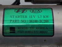 2016-2020 Kia Sedona Car Starter Motor Solenoid OEM P/N:36100-3C260 Fits Fits 2015 2016 2017 2018 2019 2020 OEM Used Auto Pa
