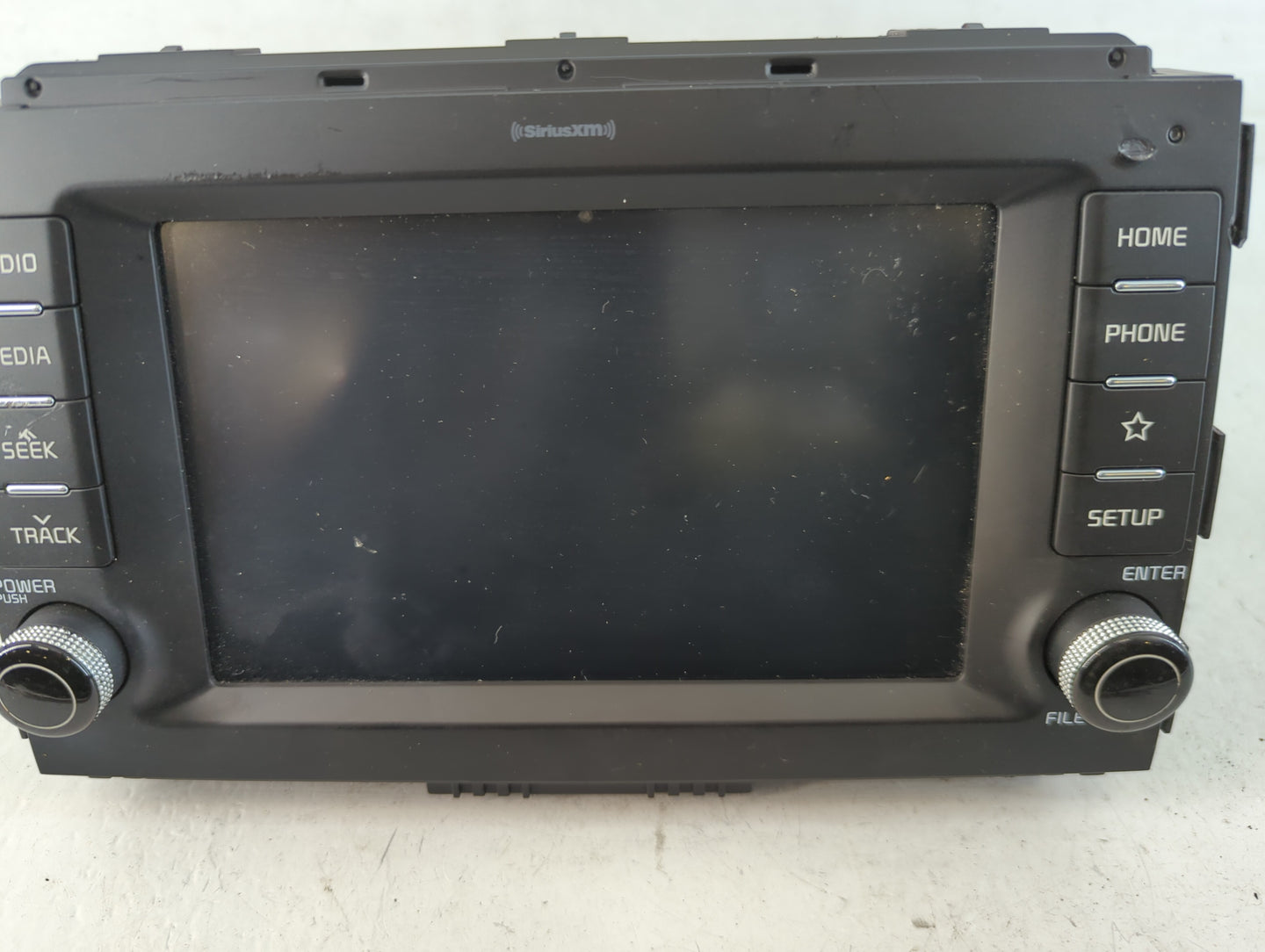 2019-2020 Kia Sedona Radio AM FM Cd Player Receiver Replacement P/N:96160-A9510WAC Fits Fits 2019 2020 OEM Used Auto Parts -