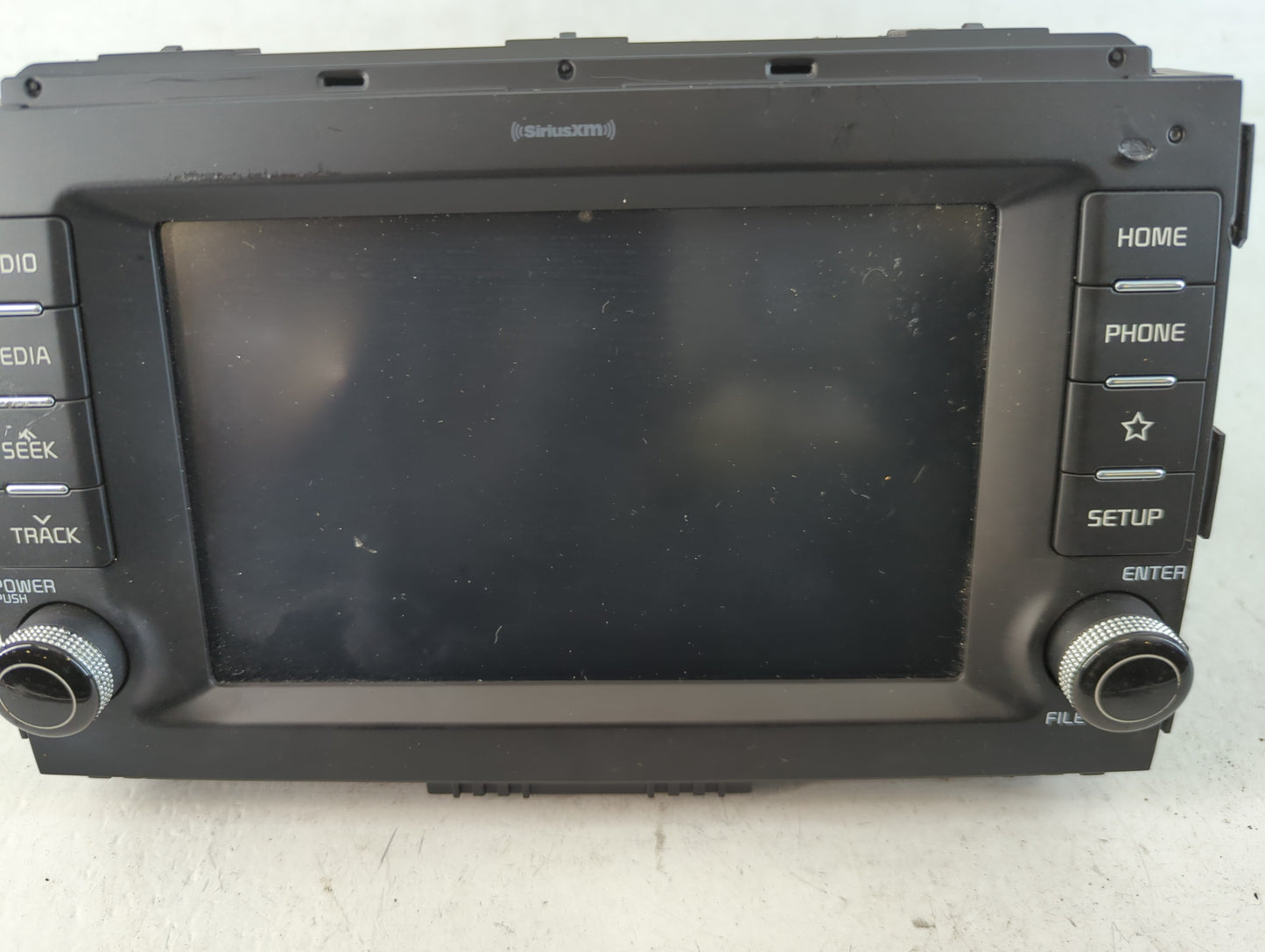 2019-2020 Kia Sedona Radio AM FM Cd Player Receiver Replacement P/N:96160-A9510WAC Fits Fits 2019 2020 OEM Used Auto Parts -