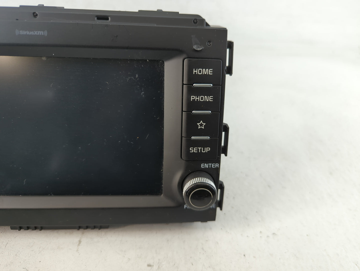 2019-2020 Kia Sedona Radio AM FM Cd Player Receiver Replacement P/N:96160-A9510WAC Fits Fits 2019 2020 OEM Used Auto Parts -