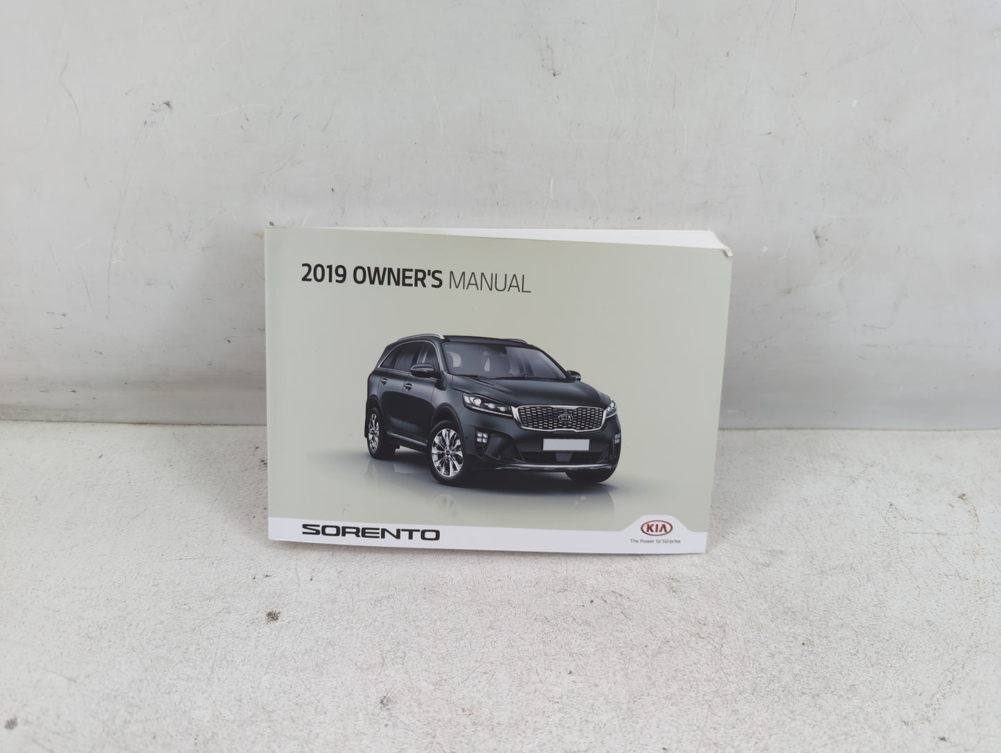 2019 Kia Sorento Owners Manual Book Guide P/N:KXG5-EU89F OEM Used Auto Parts - Oemusedautoparts1.com