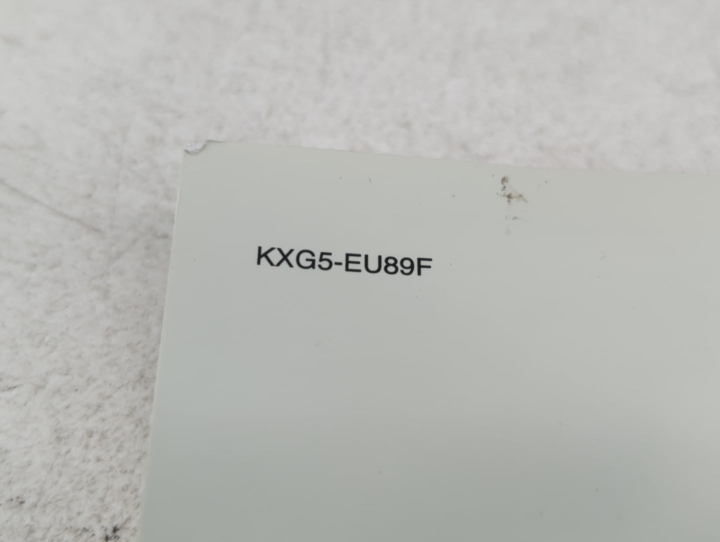 2019 Kia Sorento Owners Manual Book Guide P/N:KXG5-EU89F OEM Used Auto Parts - Oemusedautoparts1.com