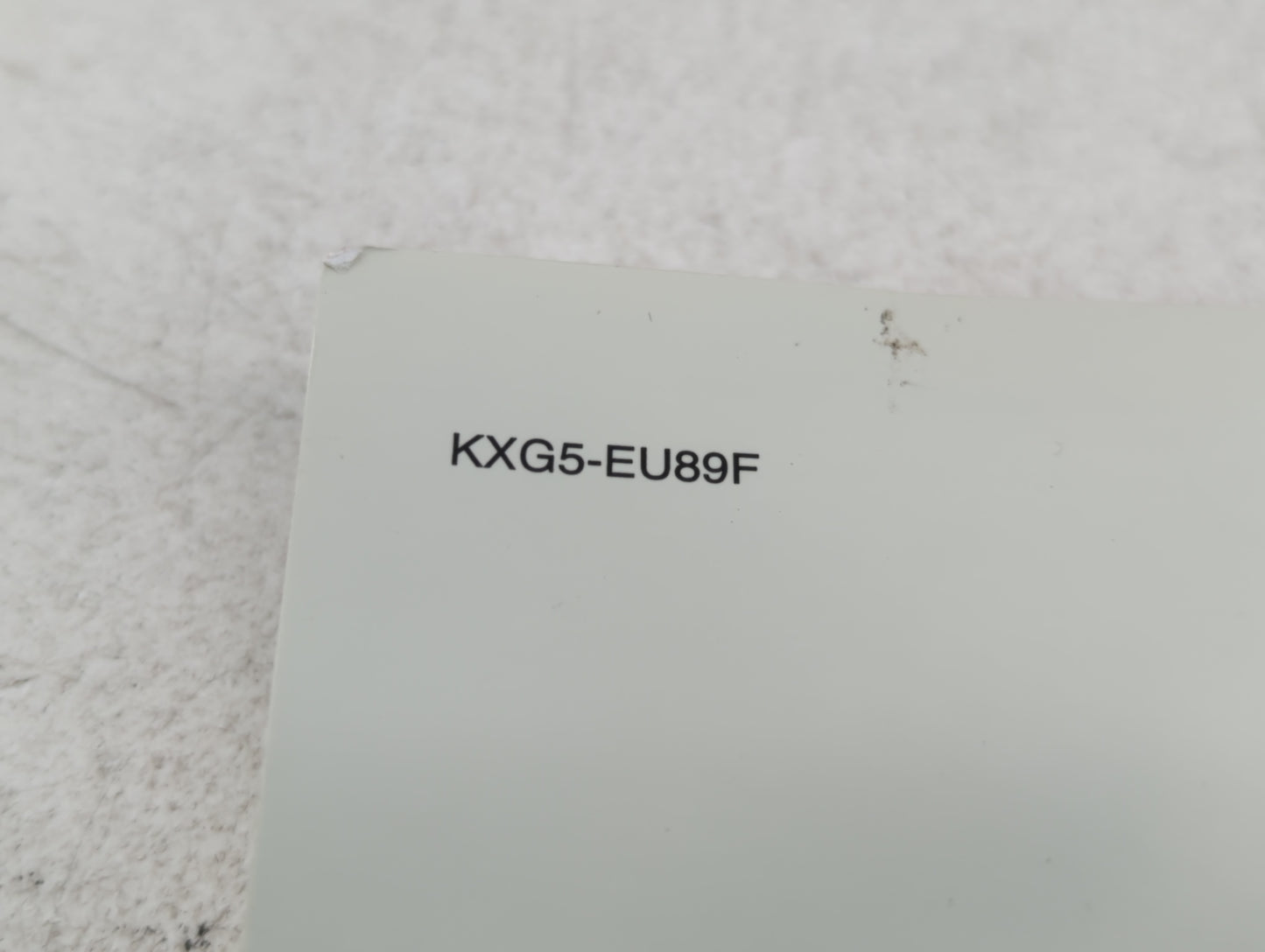 2019 Kia Sorento Owners Manual Book Guide P/N:KXG5-EU89F OEM Used Auto Parts - Oemusedautoparts1.com