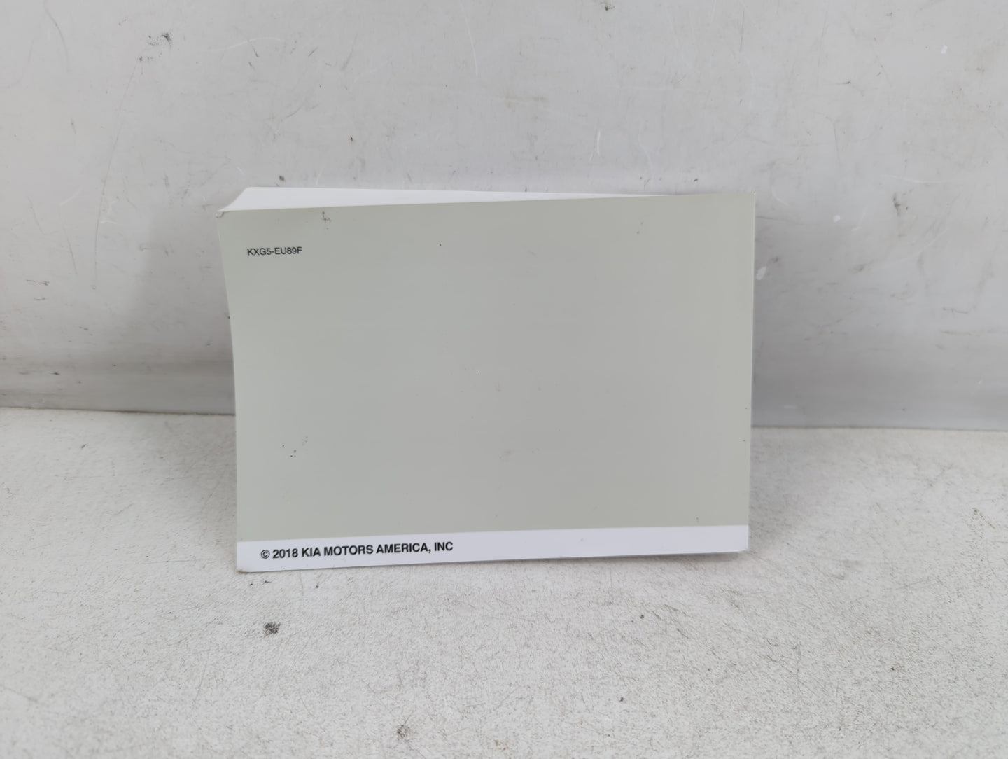 2019 Kia Sorento Owners Manual Book Guide P/N:KXG5-EU89F OEM Used Auto Parts - Oemusedautoparts1.com