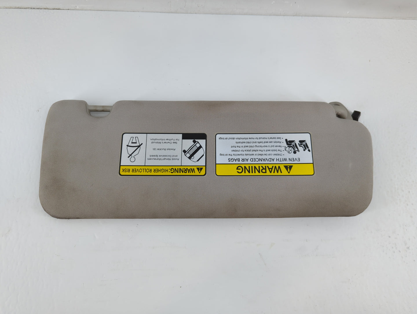 2016-2020 Kia Sorento Sun Visor Shade Replacement Passenger Right Mirror Fits Fits 2016 2017 2018 2019 2020 OEM Used Auto Pa