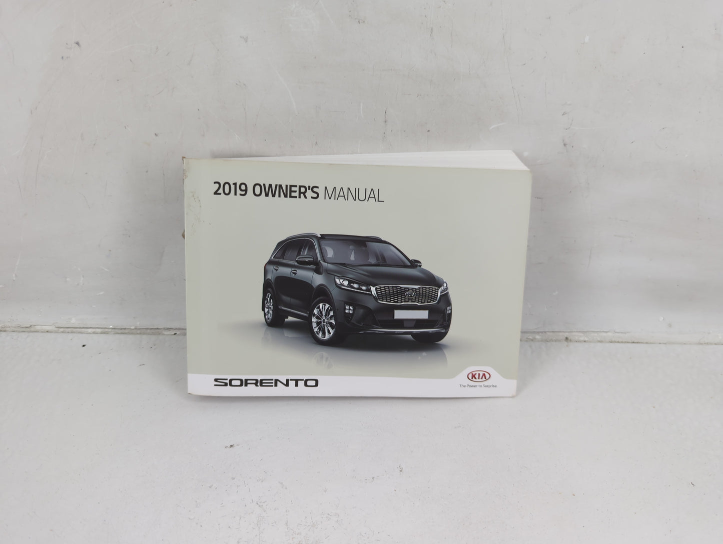 2019 Kia Sorento Owners Manual Book Guide P/N:KXG5-EU81A OEM Used Auto Parts - Oemusedautoparts1.com
