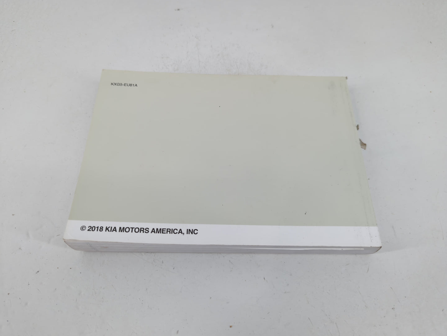 2019 Kia Sorento Owners Manual Book Guide P/N:KXG5-EU81A OEM Used Auto Parts - Oemusedautoparts1.com