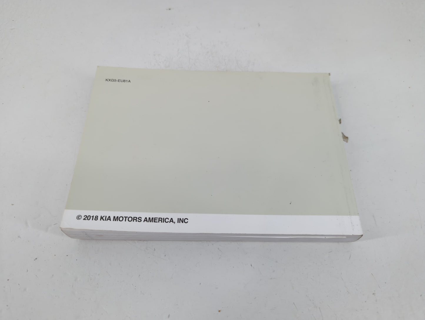 2019 Kia Sorento Owners Manual Book Guide P/N:KXG5-EU81A OEM Used Auto Parts - Oemusedautoparts1.com