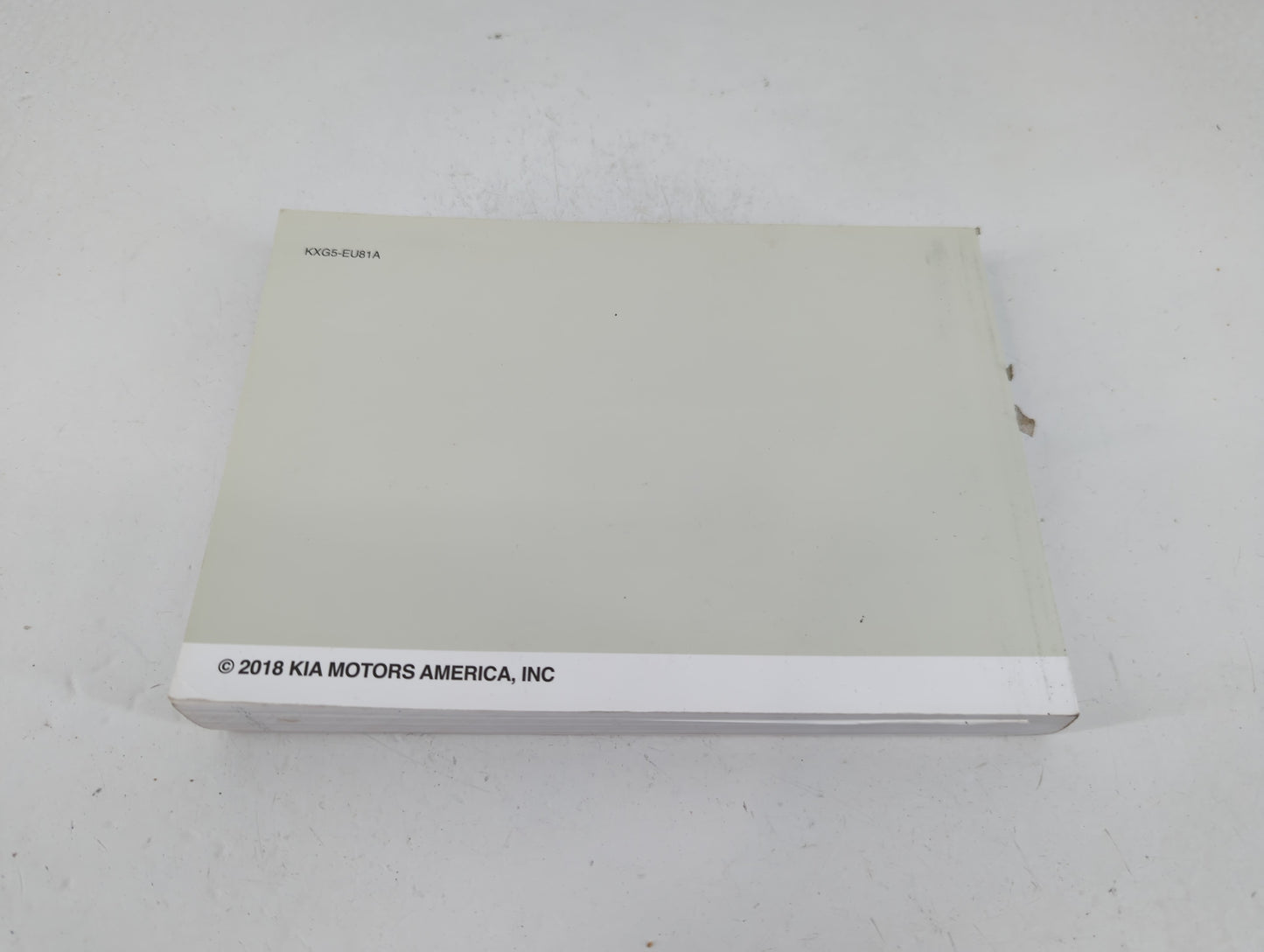 2019 Kia Sorento Owners Manual Book Guide P/N:KXG5-EU81A OEM Used Auto Parts - Oemusedautoparts1.com