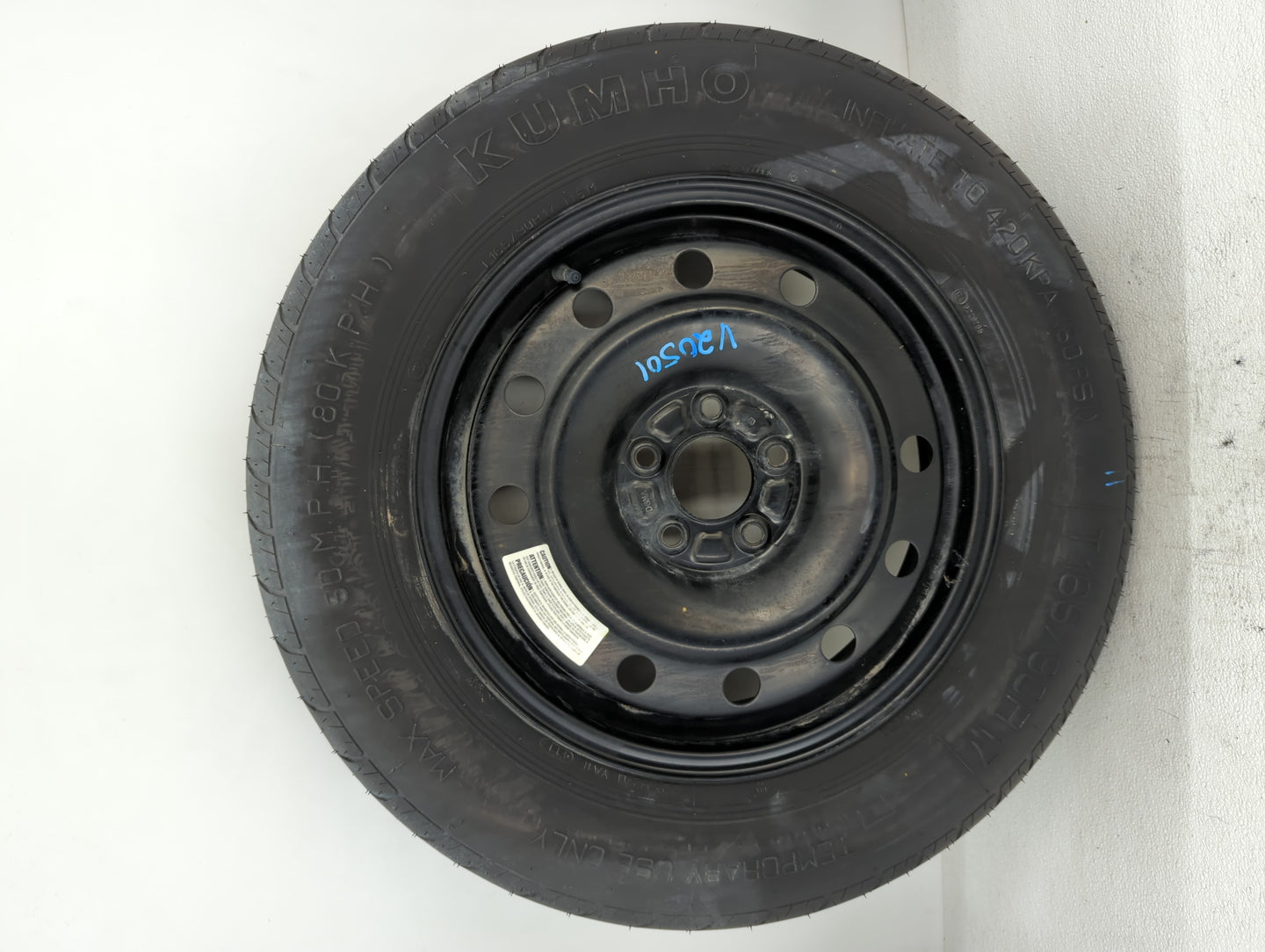 2011-2020 Kia Sorento Spare Donut Tire Wheel Rim Oem - Oemusedautoparts1.com
