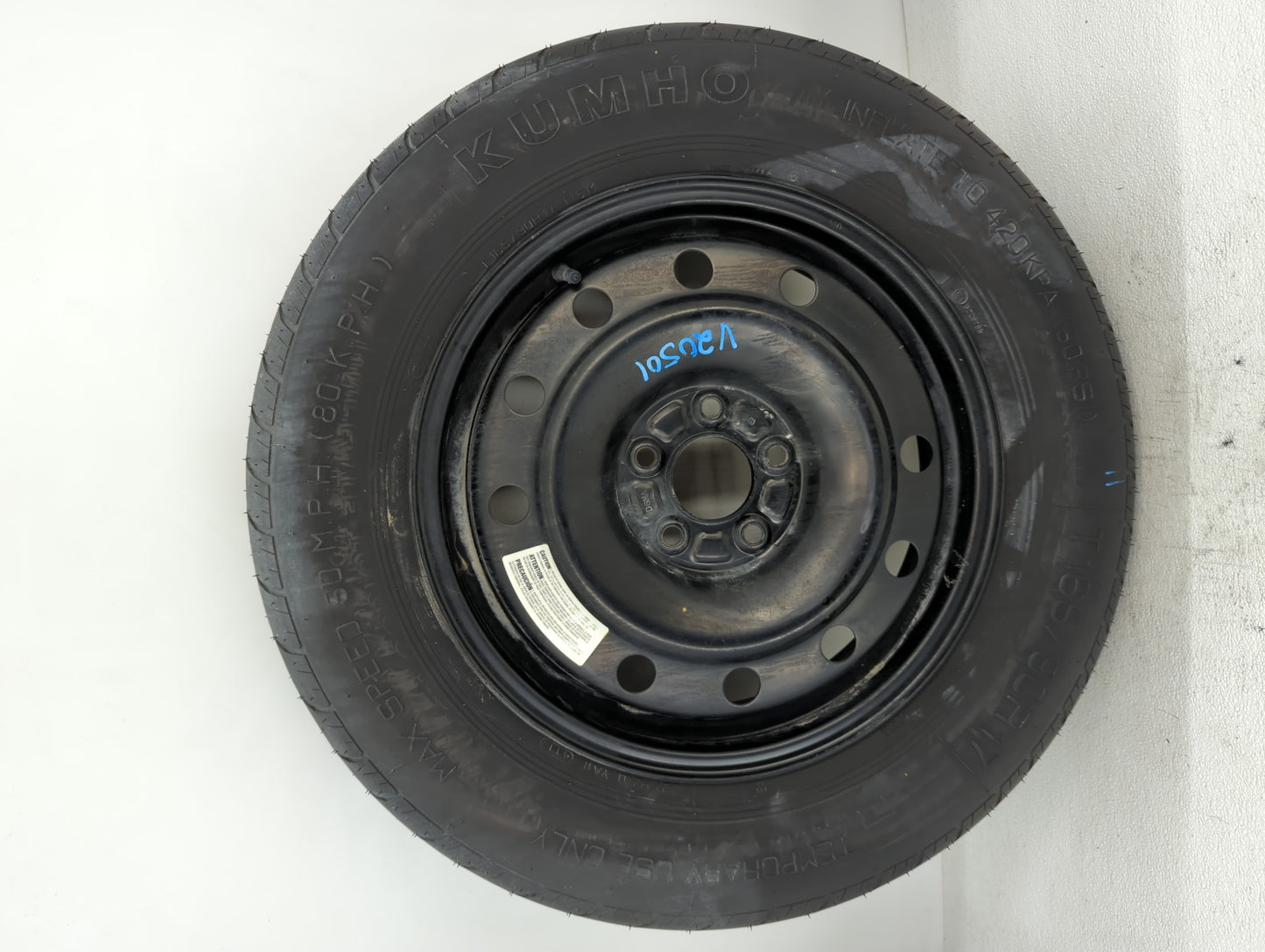 2011-2020 Kia Sorento Spare Donut Tire Wheel Rim Oem - Oemusedautoparts1.com